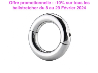 Offre promotionnelle : -10% sur tous les ballstretcher du 8 au 29 Février 2024