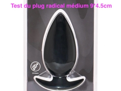 Test du plug radical médium 9*4,5cm