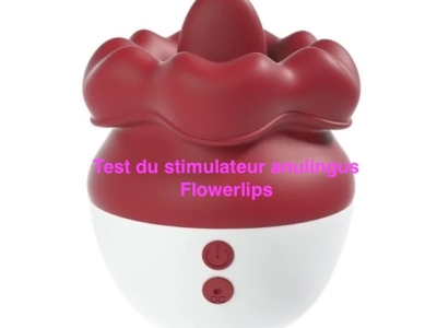 Test du stimulateur anulingus Flowerlips : Une expérience sensorielle unique