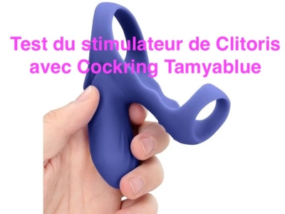 Test du Stimulateur de Clitoris avec Cockring Tamyablue – Plaisir partagé garant