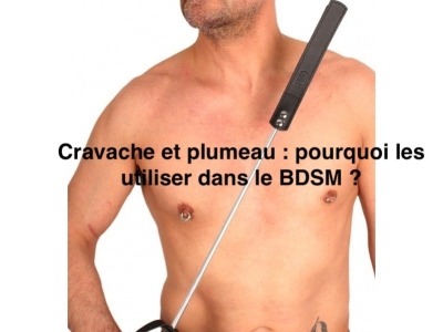 Cravaches et plumeaux : pourquoi les utiliser dans le BDSM ?