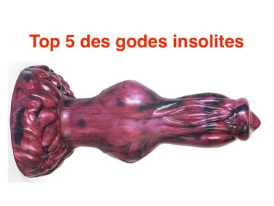 Top 5 des godes insolites 